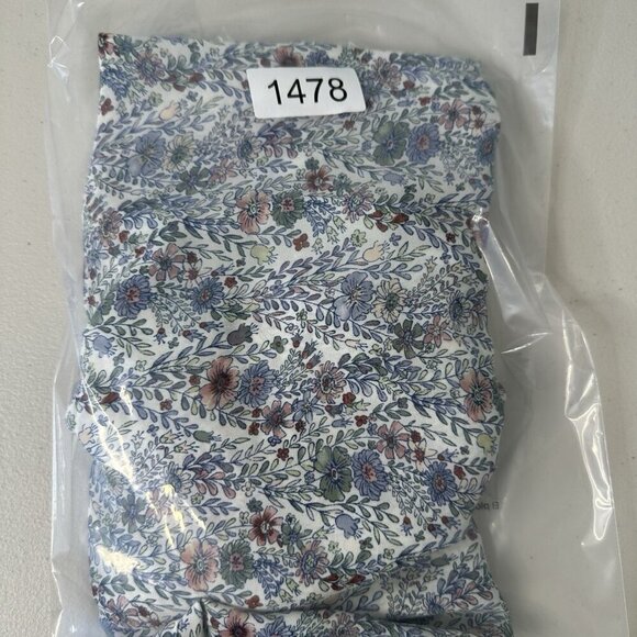 Rose & Olive Blouse Size 1X Floral Print Pintuck - Picture 4 of 11